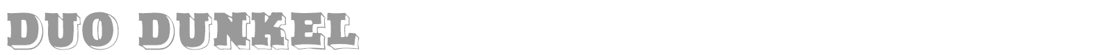 Duo Dunkel font preview